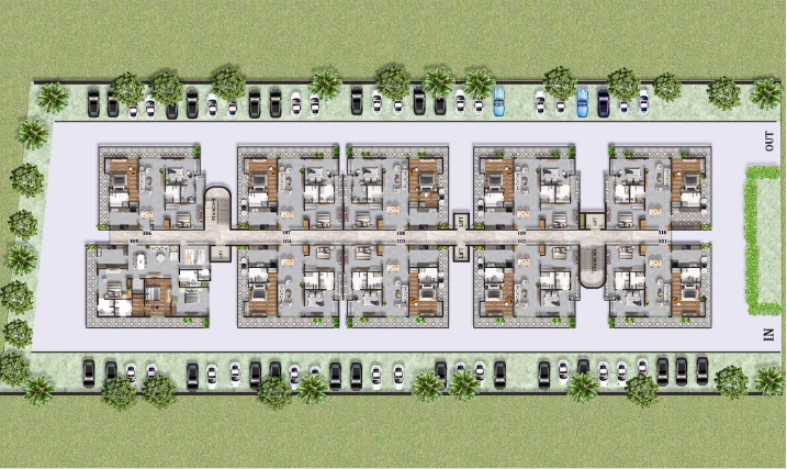 Hare Krishna Ashiyana 2 — Site Plan